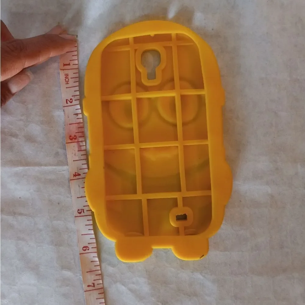 3D Cartoon Minions Soft Silicone Rubber Phone Case